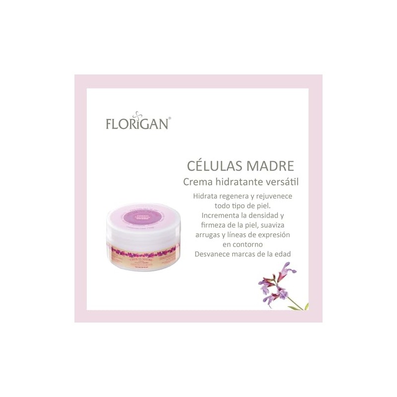 FLORIGAN Crema Hidratante Versátil CÉLULAS MADRE 110grs. FLORIGAN