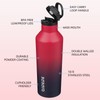 BJPKPK Insulated Water Bottle With Straw 25oz Stainless Steel Water