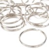 10x Quality 50mm Keyring Split Ring Set Heavy Duty Large
