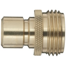 Dixon DGH7P Brass Quick-Connect Fitting, Garden Hose Male Plug, 200 psi Pressure