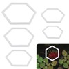 PEUTIER 5pcs Aquarium Floating Plant Corral, Foam Fish Feeding Rings