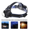 LED Headlamp USB Rechargeable Head Light Flashlight for Outdoor Camping