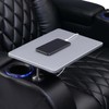 Weilianda Home Theater Seating Series Swivel Tray Table for Wei