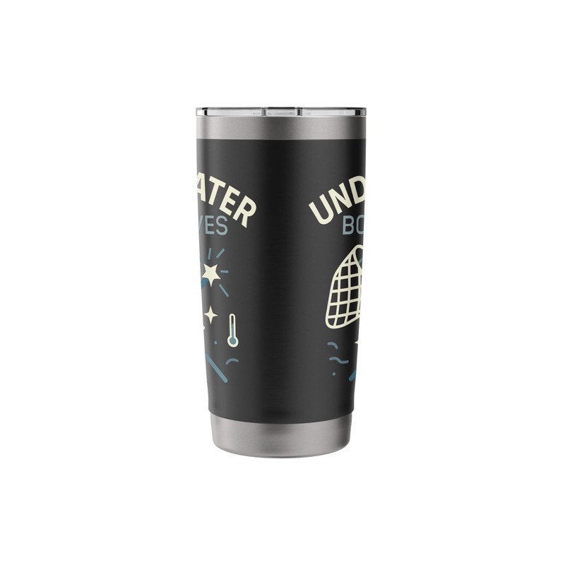 Aquarium Cleaner Fish Tank Technician Algae Scrub Stainless Steel Insulated