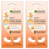 Garnier SkinActive Hydra Bomb Fabric Eye Mask Anti Energy - Pack of 2