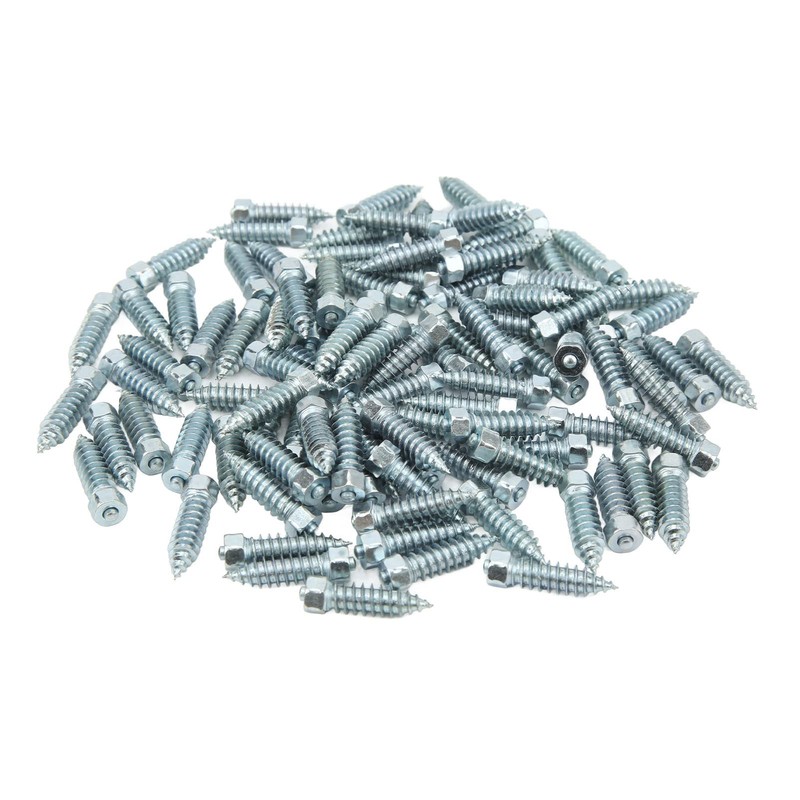 Tire Studs, 100 Pieces Snow Tire Studs Forklift Loader