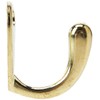 Merriway® BH00525 (5 Pcs) Brass Plated Single Robe Hook -
