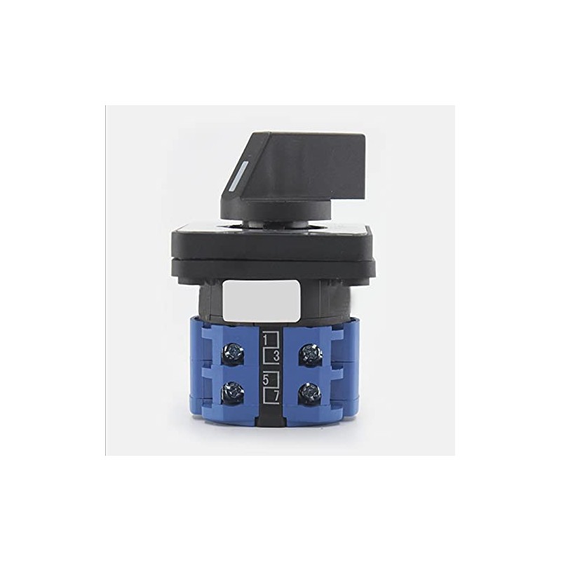 TOP-VIGOR Universal Rotary Cam Selector,Changeover Switch,Changeover Selector Switch LW26-20 6E1111/2