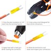 Wirefy Heat Shrink Fork Connectors #8 - Marine Grade Fork