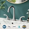 Bathroom Sink Faucet FRANSITON Centerset 8 Inch 2 Handle Bathroom