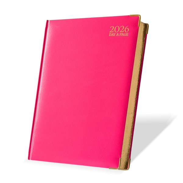 G4GADGET 2026 A4 Diary Day a Page – Pink |