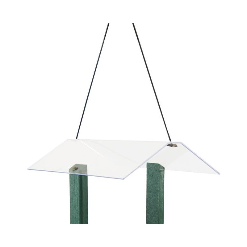 Audubon Going Green Double Platform Bird Feeder, Green/Brown