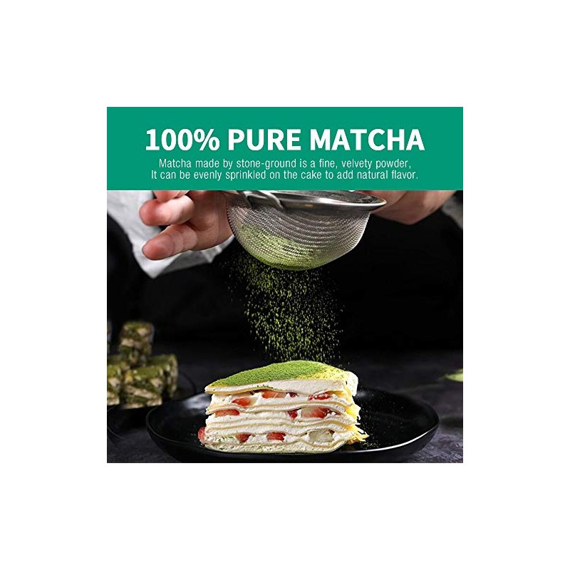 Matcha Green Tea Powder - Culinary Starter for Lattes &