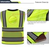Gasoline Class 2 High Visibility Reflective Safety Vests Women &