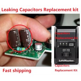 Liftmaster 888LM Garage Door Control Panel / Leaking Capacitors Replacement Kit