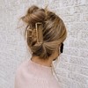 4 PCS Gold Metal Hair Clips for Women 2.76 Inche