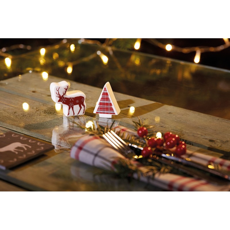 KitchenCraft "We Love Christmas" Novelty Salt and Pepper Shakers