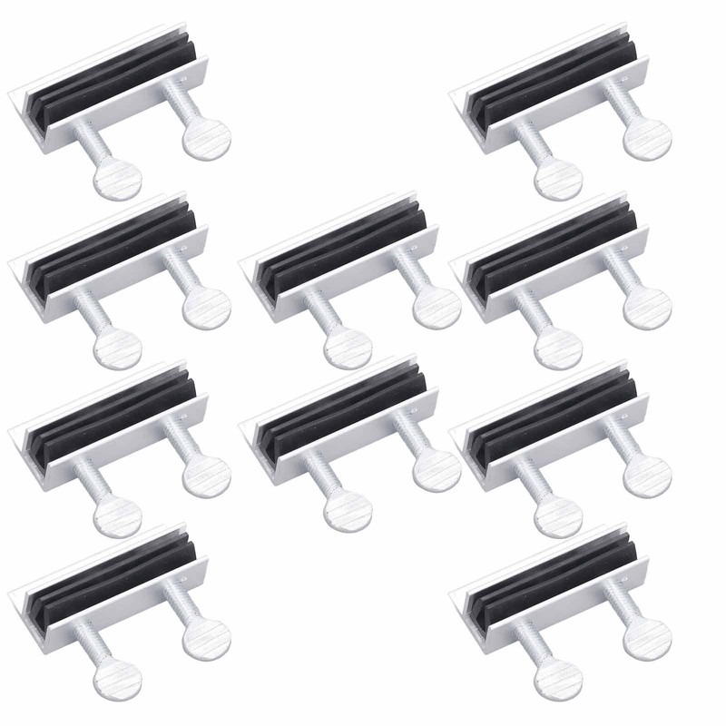 10Pcs Sliding Window Locks Aluminum Alloy Anti Aging Adjustable Window