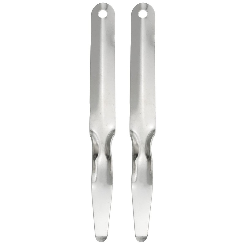 E-outstanding 2PCS Stainless Steel Flat Staplers Puller, Staple Remover Tools,