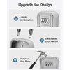 Puroma Key Lock Box, Portable Combination Lockbox Wall-Mounted Key Storage