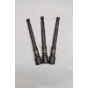 IIT 1/4" x 4" Impact Magnetic Nut Setter, 3pk