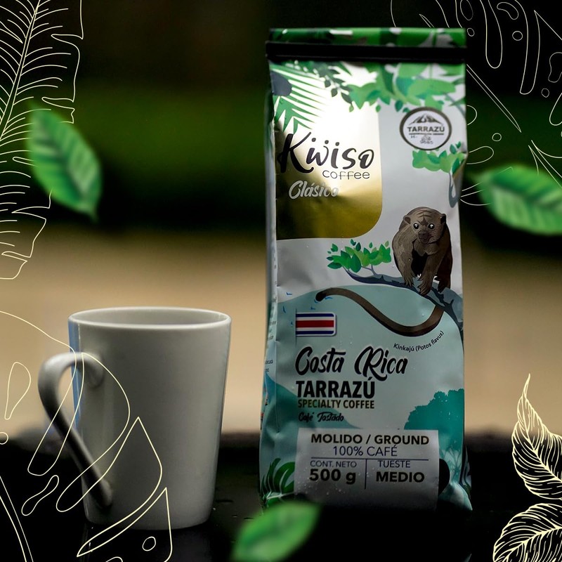 Kwiso Coffee Classic Tarrazu Costa Rica Single Origin 100% Arabica