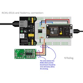 Stemedu 5PCS RCWL-0516 Motion Detection Sensor, Microwave Radar Sensor Switch Module for Ar duino ESP8266 Nodemcu Wemos for Animals Detector, Detection Distance 5-7m, Better Than HC-SR501