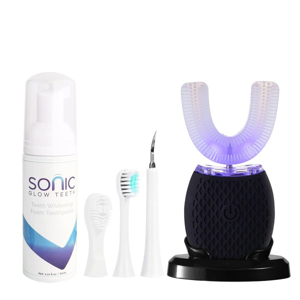 RONGCHUANG Automatic Toothbrush for Adult - Ultrasonic Electric Toothbrush 30''