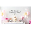 Miss to Mrs Classy & Sassy Bachelorette Silver Glitter Banner