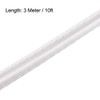uxcell Edge Trim U Seal White PVC Plastic U Channel