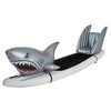 Stand Up Floats Inflatable Toy Shark and seat Easily attaches