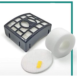 replacement HEPA Air Filters Vacuum Cleaners For SHARK XHF680 XFF680 fit NV680 NV681 NV682 NV683 NV800 NV800W NV801 NV803 UV810 Model Series PN and more 1 Foam & Felt and 1 HEPA Filter KiT