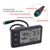 BAOFUYA Electric Bicycle LCD Display 24 V 36 V 48