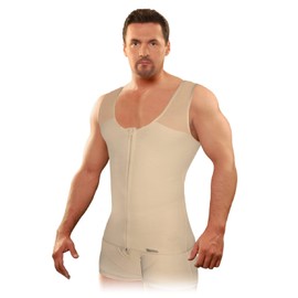 KISHA Faja Chaleco Postoperatorio Colombiano hombre, Faja de Compresión Modeladora de Abdomen, fajas para hombre moldeadora, faja hombre, fajas después operación, fajas para hombre