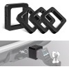 ‎Nilight Nilight 2Inch Hitch Receiver Silencer Pad 4 Pack Reduce