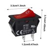 HY35C Push Button Switch - ON-Off 2-Pin AC 125/250V 16/12A