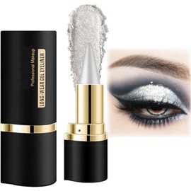 Lápiz Delineador De Ojos En Gel Negro,Lápiz en Crema a Prueba de Manchas | Lápiz de Negro Mate, Barra, de Mate de Secado Rápido (01#)