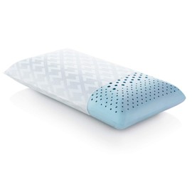 Z ZONED GEL DOUGH Gel-Infused Memory Foam Bed Pillow - 5-year Warranty - Queen - High Loft