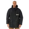 Rothco Security Nylon Rain Jacket - Black, XL