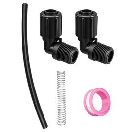 Pool Chlorinator Parts Fit for Auto Feeder/Chlorinator 320 and 322 with R172272 1/2-inch NPT 90-Degree Tube Connector and R172091 5/8" OD Tube and R171097 Tube Support