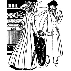 Folkwear Model T Duster #230 Driving Coat Jacket Sewing Pattern Only folkwear230