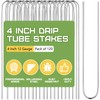 120 PCS Irrigation Drip Tubing Landscape Staples 5 Inch U