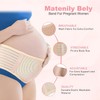 BUKYCAT Abdominal Band Pregnancy Supportive Pregnancy Belt, Car Pregnancy Belt,