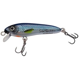Abu Garcia Svartzonker McCelly, Fishing Hook, Realistic Hand Painted Hard Lures with Strong Berkley Fusion Treble Hooks, Predator Fishing, Pike, Unisex, Blue Silver, 9g | 70mm