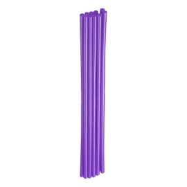 HARFINGTON 10pcs Hot Glue Sticks 0.28" Dia x 11.81" Long EVA Mini Hot Melt Adhesive Glue Stick for Hot Melt Gun Wood Plastic Glass Flowers Fabrics Foam, Purple