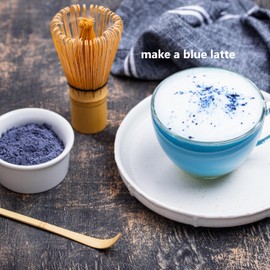 Better Food Mood Blue Matcha Blue Flower Powder 50g | No Artificial Colours | Blue Flowers Rich in Antioxidants | Use in Oatmeal, Cakes