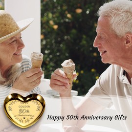 50th Anniversary Funny Gifts, 50th Wedding Anniversary Funny Gifts for Couple, 50 Year Wedding Anniversary Funny Gifts for Parents, Gold Gifts for 50th Anniversary, 50 Year Anniversary Funny Gifts