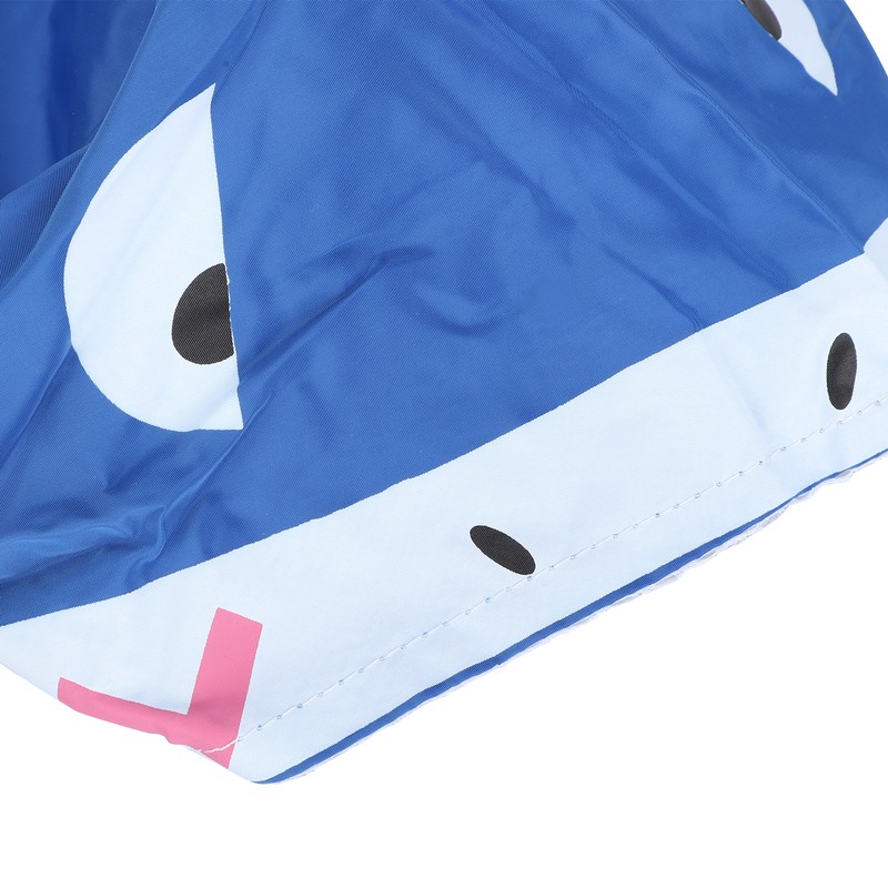 Dog Cute Raincoat Hooded Cloak Rain Jacket Cover Waterproof Polyester