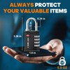 SURE LOCK TSA Accepted Heavy Duty Big Combination Luggage Padlock