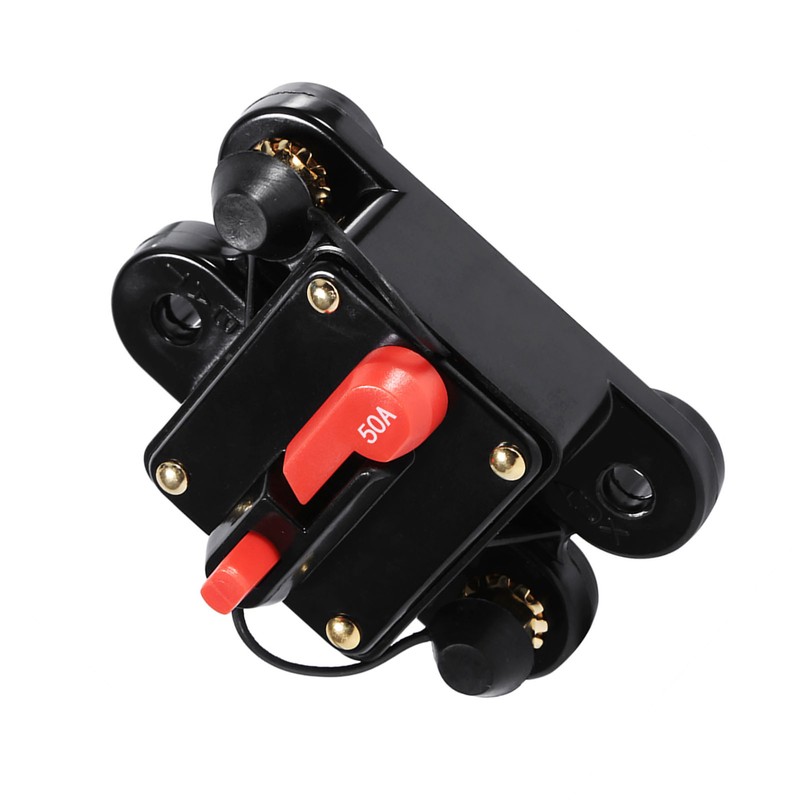 50Amp -100Amp Circuit Breaker Reset Fuseholder Car Boat Fuse Holder